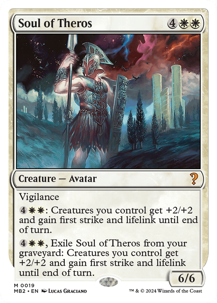 Soul of Theros (MB2-019) - Mystery Booster 2 - Premium MTG Single from Wizards of the Coast - Just $0.26! Shop now at Game Crave Tournament Store