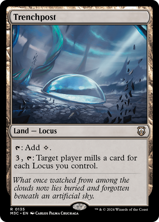 Trenchpost (M3C-135) - Modern Horizons 3 Commander - Premium MTG Single from Wizards of the Coast - Just $0.25! Shop now at Game Crave Tournament Store