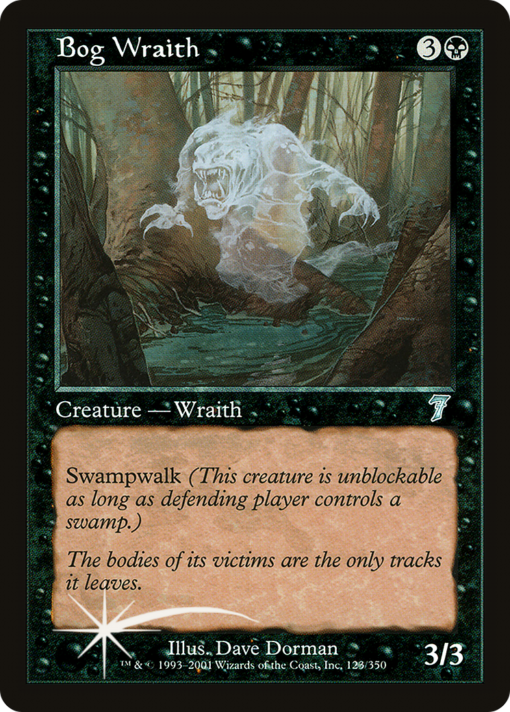 Bog Wraith (7ED-123) - 7th Edition