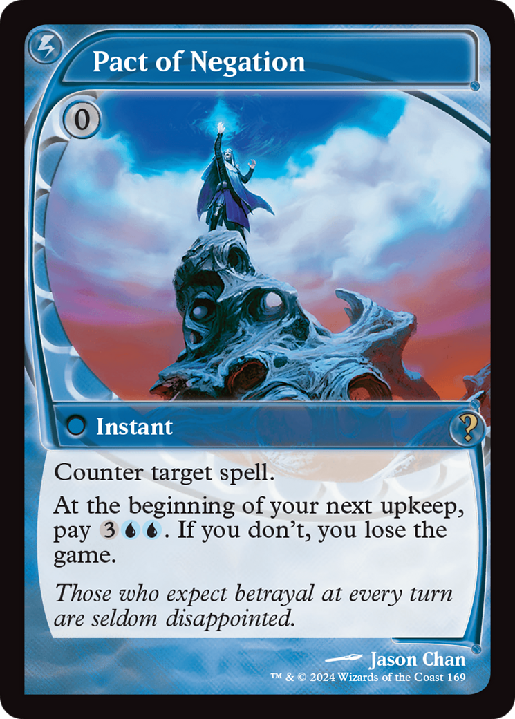 Pact of Negation (MB2-169) - Mystery Booster 2 Foil - Premium MTG Single from Wizards of the Coast - Just $83.55! Shop now at Game Crave Tournament Store