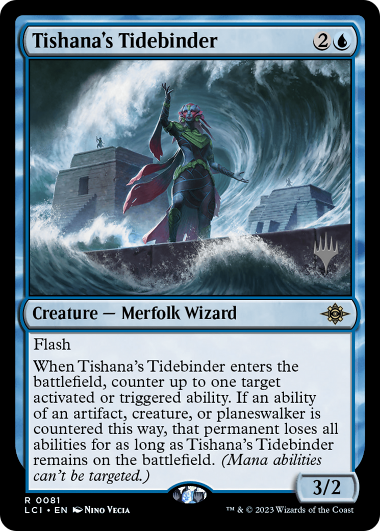 Tishana's Tidebinder (PLCI-81P) - The Lost Caverns of Ixalan Promos - Premium MTG Single from Wizards of the Coast - Just $1.74! Shop now at Game Crave Tournament Store