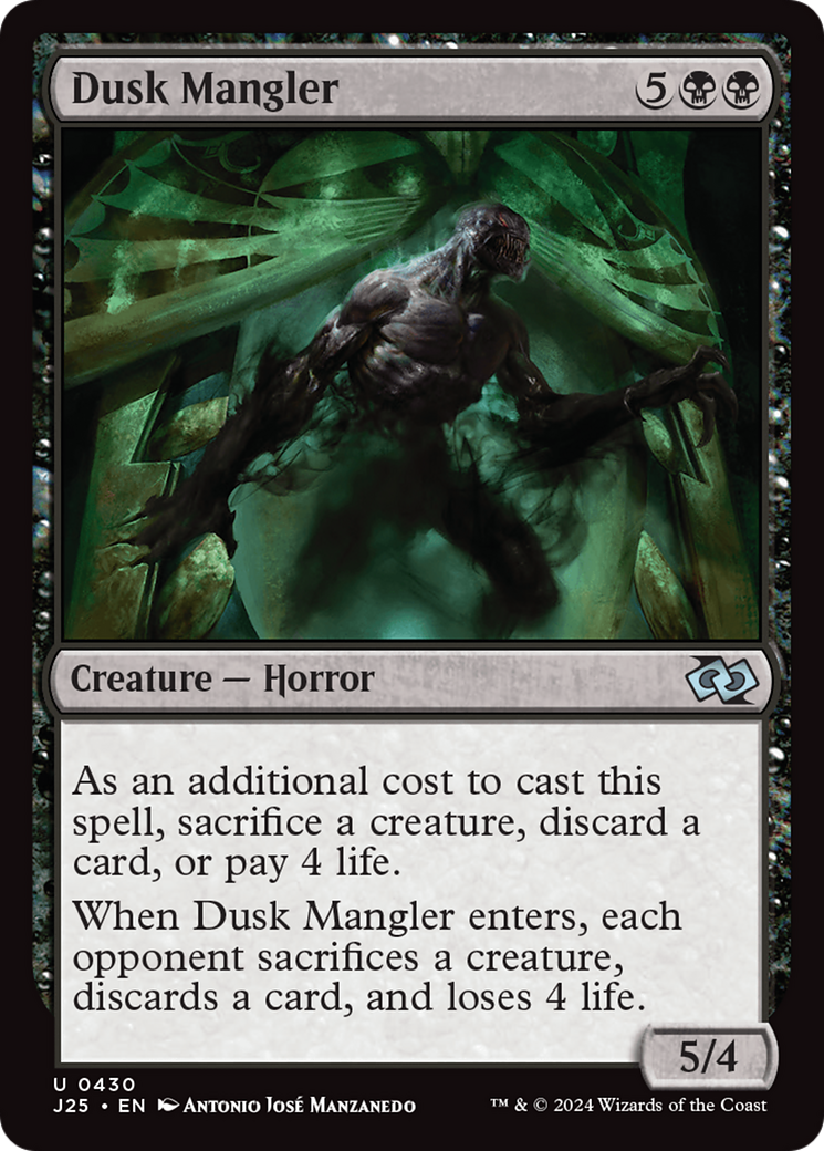 Dusk Mangler (J25-430) - Foundations Jumpstart - Premium MTG Single from Wizards of the Coast - Just $0.25! Shop now at Game Crave Tournament Store