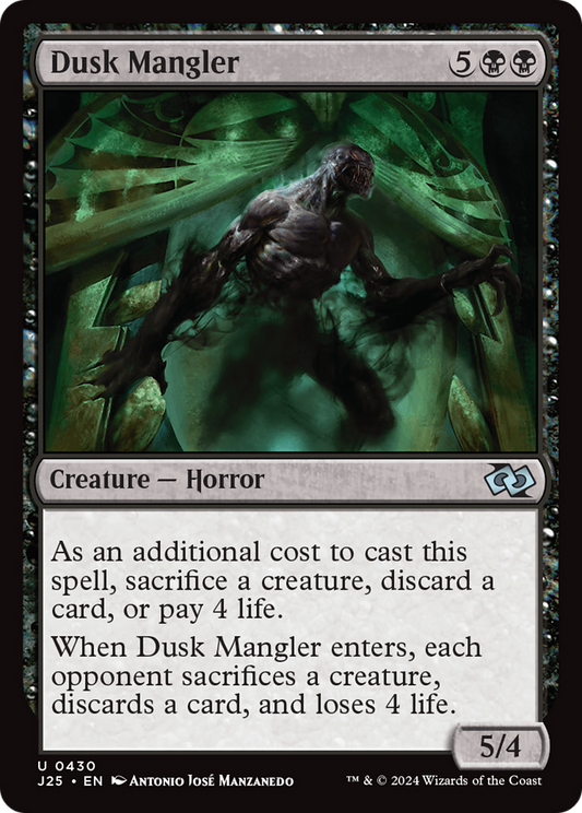 Dusk Mangler (J25-430) - Foundations Jumpstart - Premium MTG Single from Wizards of the Coast - Just $0.25! Shop now at Game Crave Tournament Store