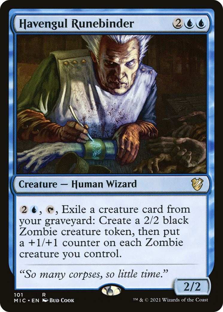 Havengul Runebinder (MIC-101) - Midnight Hunt Commander - Premium MTG Single from Wizards of the Coast - Just $0.25! Shop now at Game Crave Tournament Store