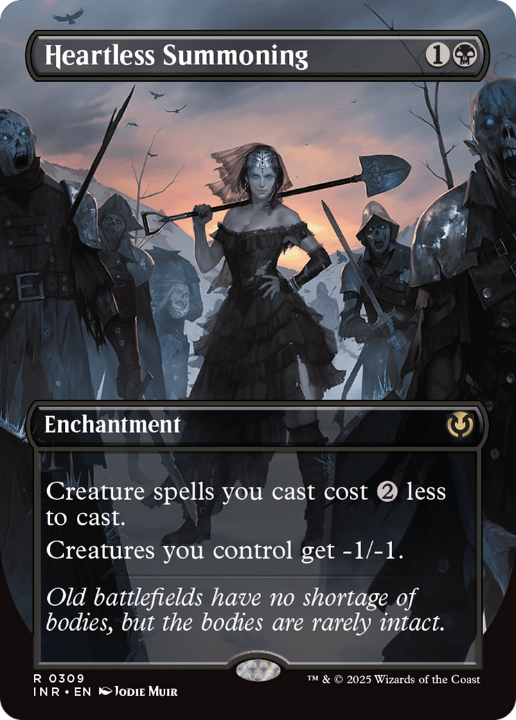 Heartless Summoning (Borderless) (-309) - Innistrad Remastered - Premium MTG Single from Wizards of the Coast - Just $0.99! Shop now at Game Crave Tournament Store