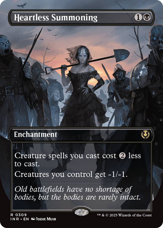 Heartless Summoning (Borderless) (-309) - Innistrad Remastered - Premium MTG Single from Wizards of the Coast - Just $0.99! Shop now at Game Crave Tournament Store