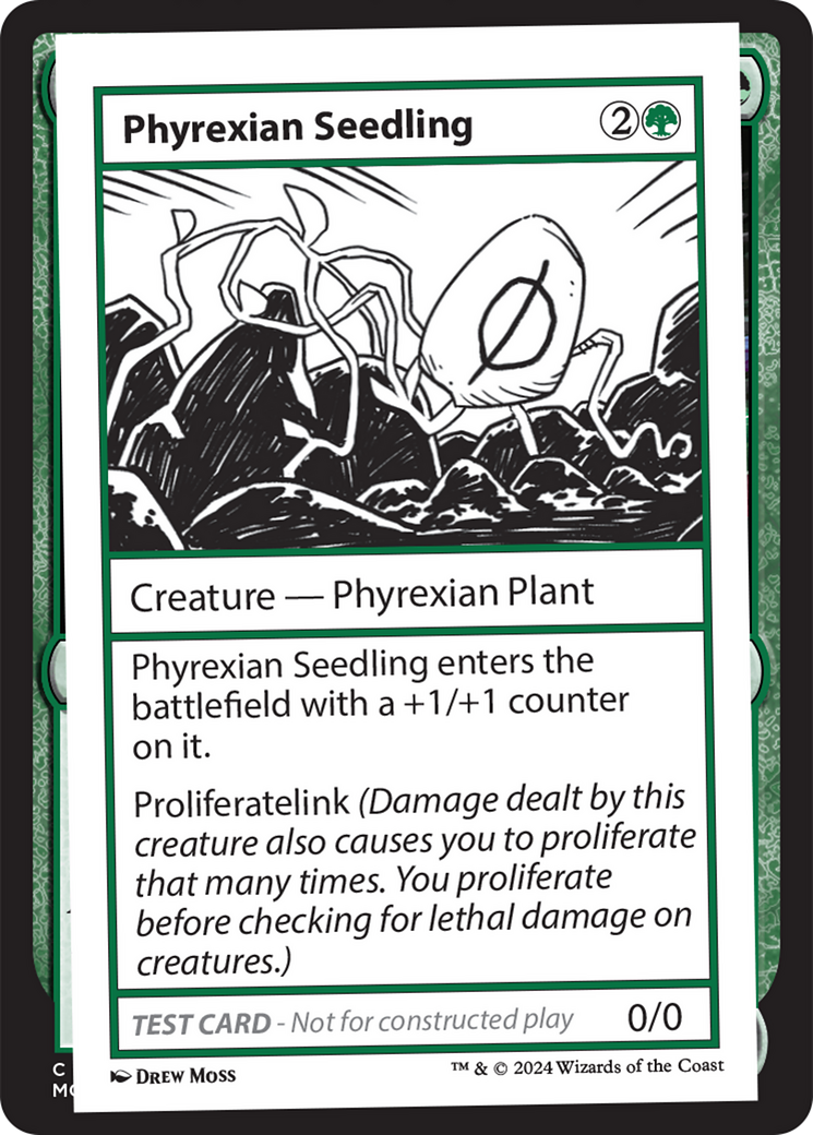 Phyrexian Seedling (MB2-343) - Mystery Booster 2 - Premium MTG Single from Wizards of the Coast - Just $0.36! Shop now at Game Crave Tournament Store