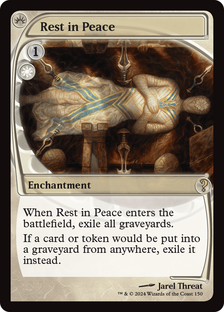 Rest in Peace (MB2-150) - Mystery Booster 2 Foil - Premium MTG Single from Wizards of the Coast - Just $25.51! Shop now at Game Crave Tournament Store