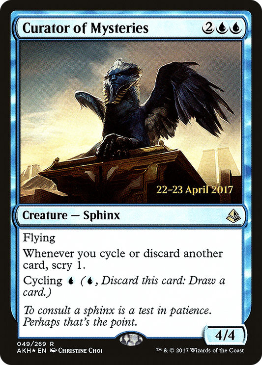 Curator of Mysteries (PAKH-49S) - Amonkhet Promos Foil