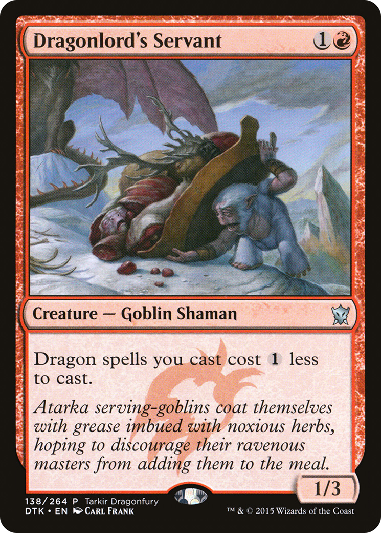 Dragonlord's Servant (PTKDF-138) - Tarkir Dragonfury