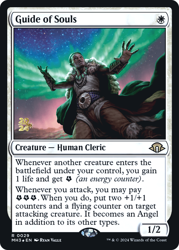 Guide of Souls (PMH3-29S) - Modern Horizons 3 Promos Foil - Premium MTG Single from Wizards of the Coast - Just $4.02! Shop now at Game Crave Tournament Store