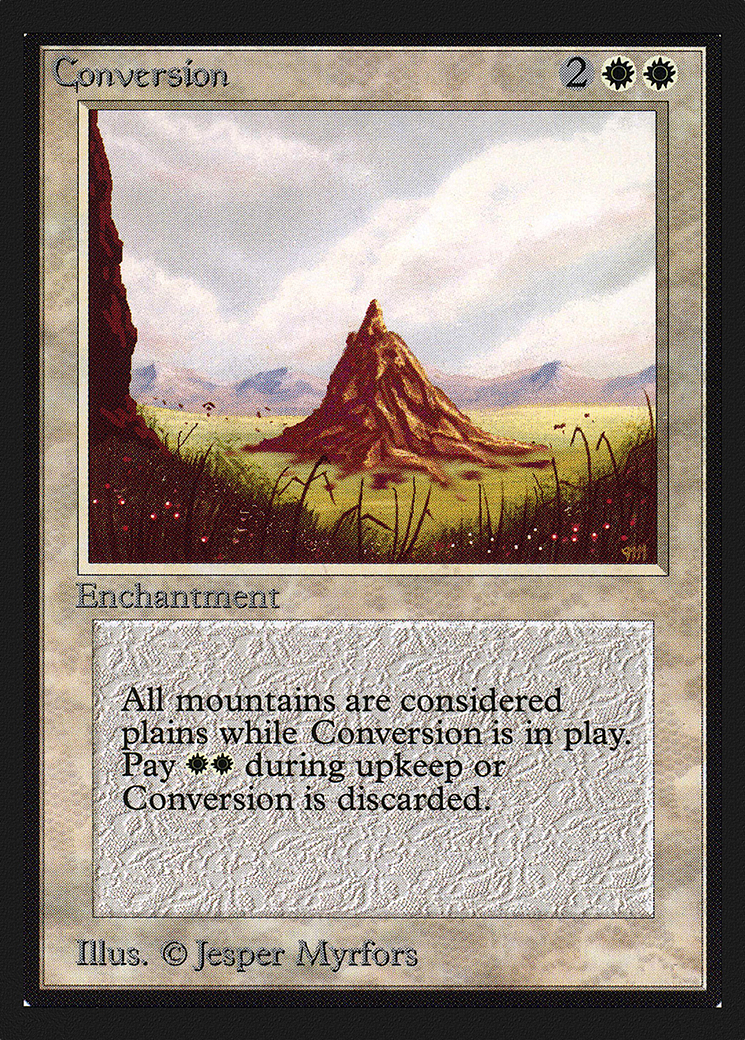 Conversion (CEI-016) - Intl. Collectors' Edition