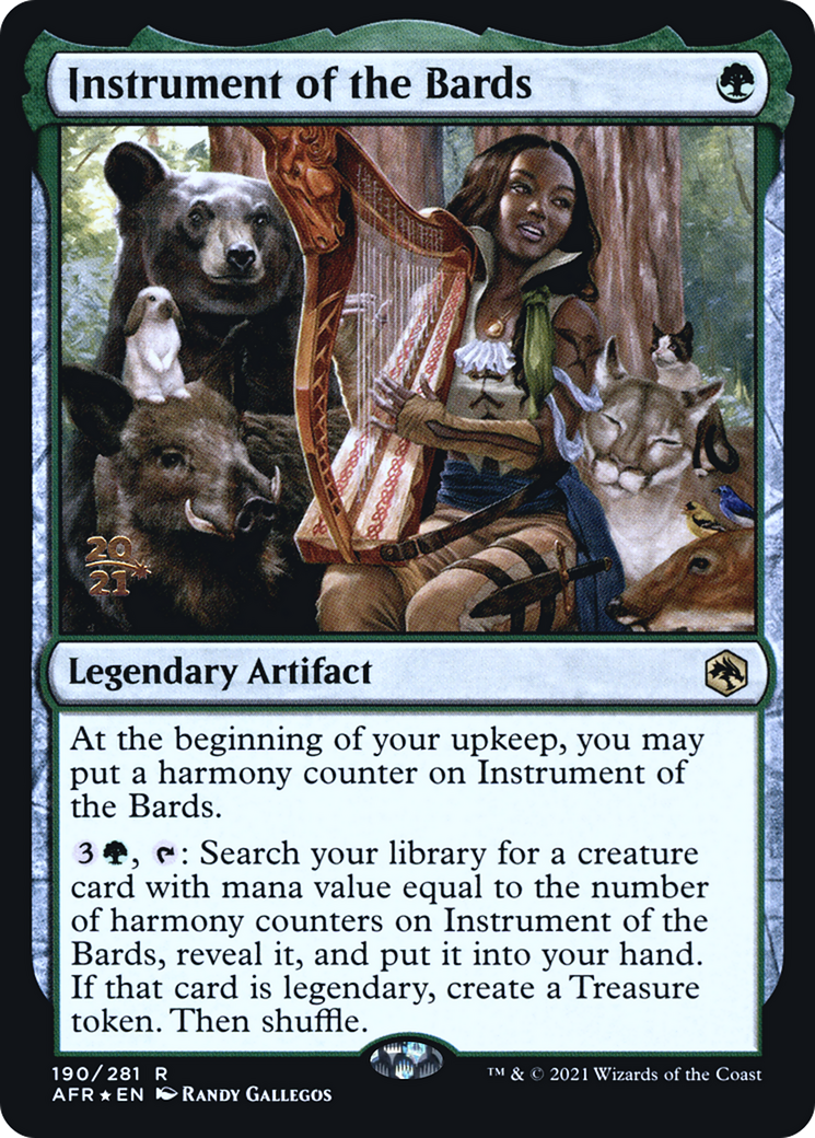 Instrument of the Bards (PAFR-190S) - Adventures in the Forgotten Realms Promos Foil