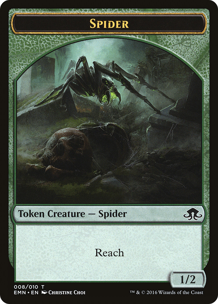 Spider (TEMN-008) - Eldritch Moon Tokens