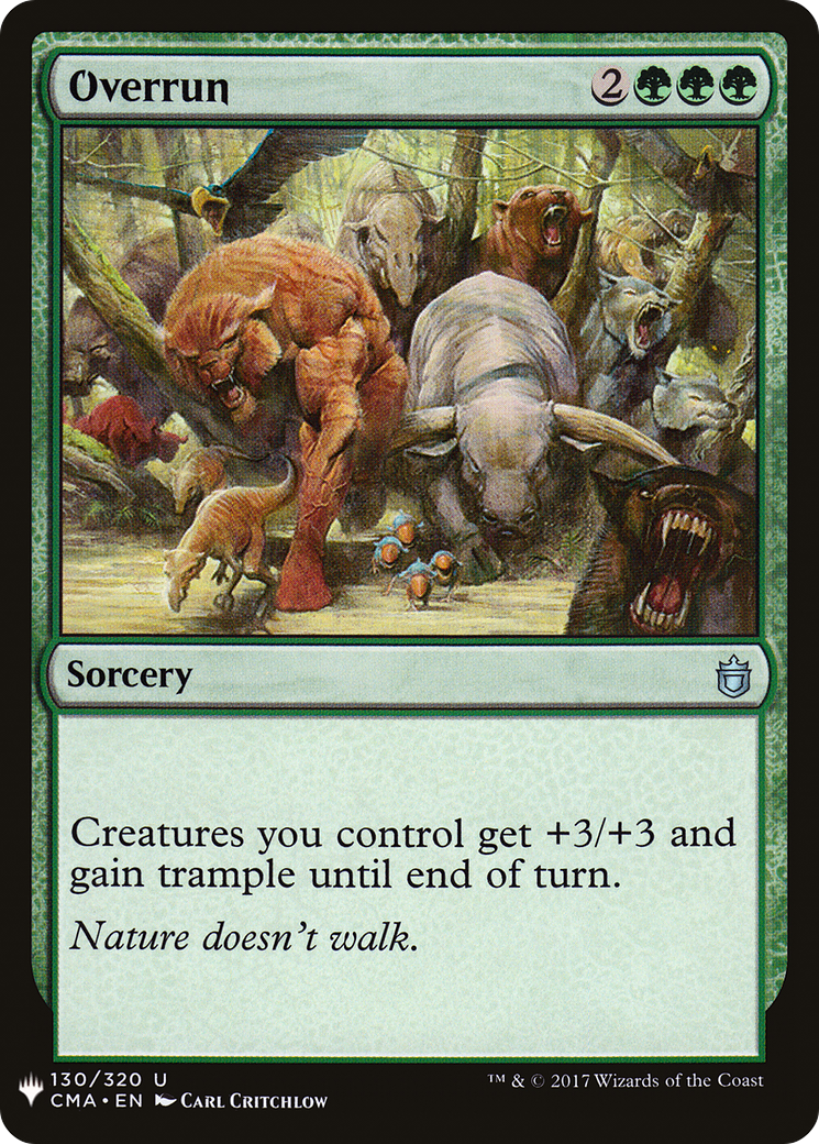 Overrun (MB1-1287) - Mystery Booster