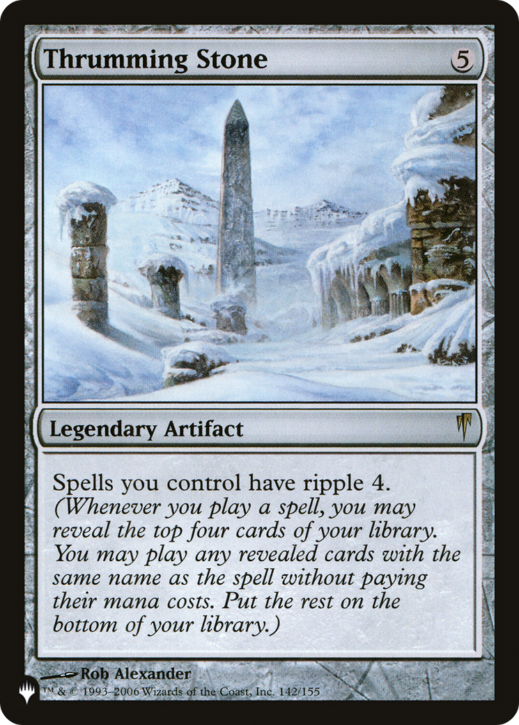 Thrumming Stone (PLIST-275) - The List