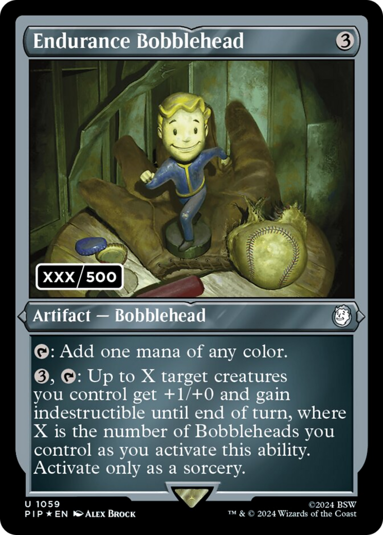 Endurance Bobblehead (PIP-1059) - Fallout - Premium MTG Single from Wizards of the Coast - Just $382.15! Shop now at Game Crave Tournament Store