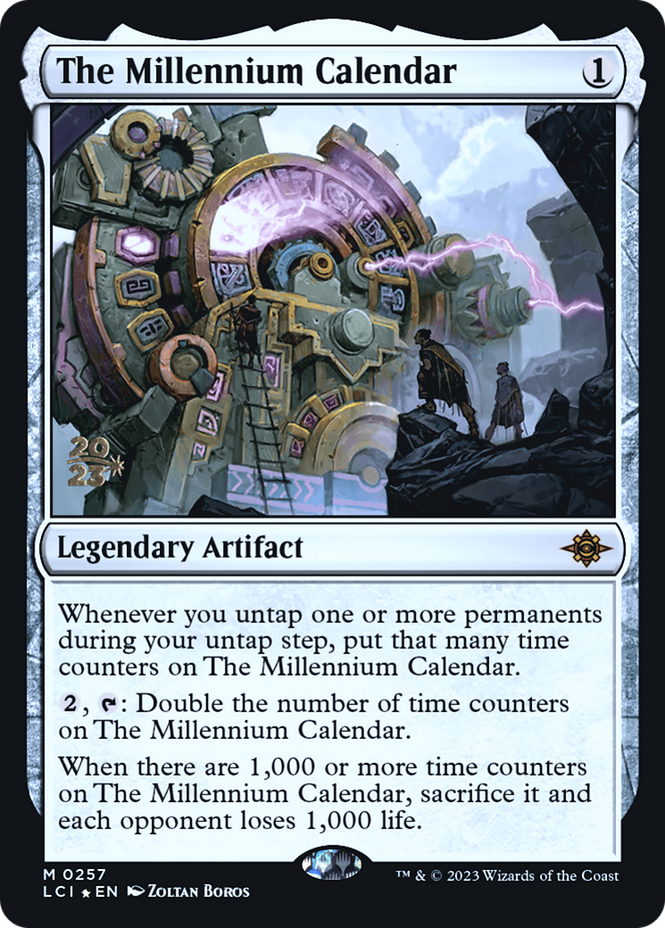 The Millennium Calendar (PLCI-257S) - The Lost Caverns of Ixalan Promos Foil - Premium MTG Single from Wizards of the Coast - Just $2.74! Shop now at Game Crave Tournament Store