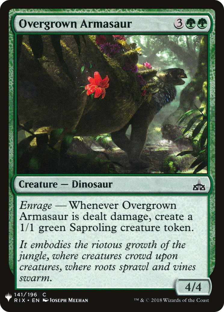 Overgrown Armasaur (MB1-1285) - Mystery Booster