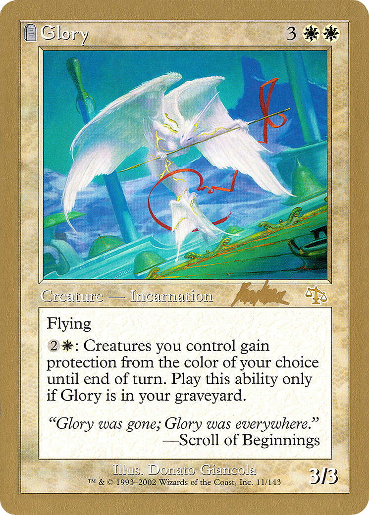 Glory (WC02-BK11) - World Championship Decks 2002