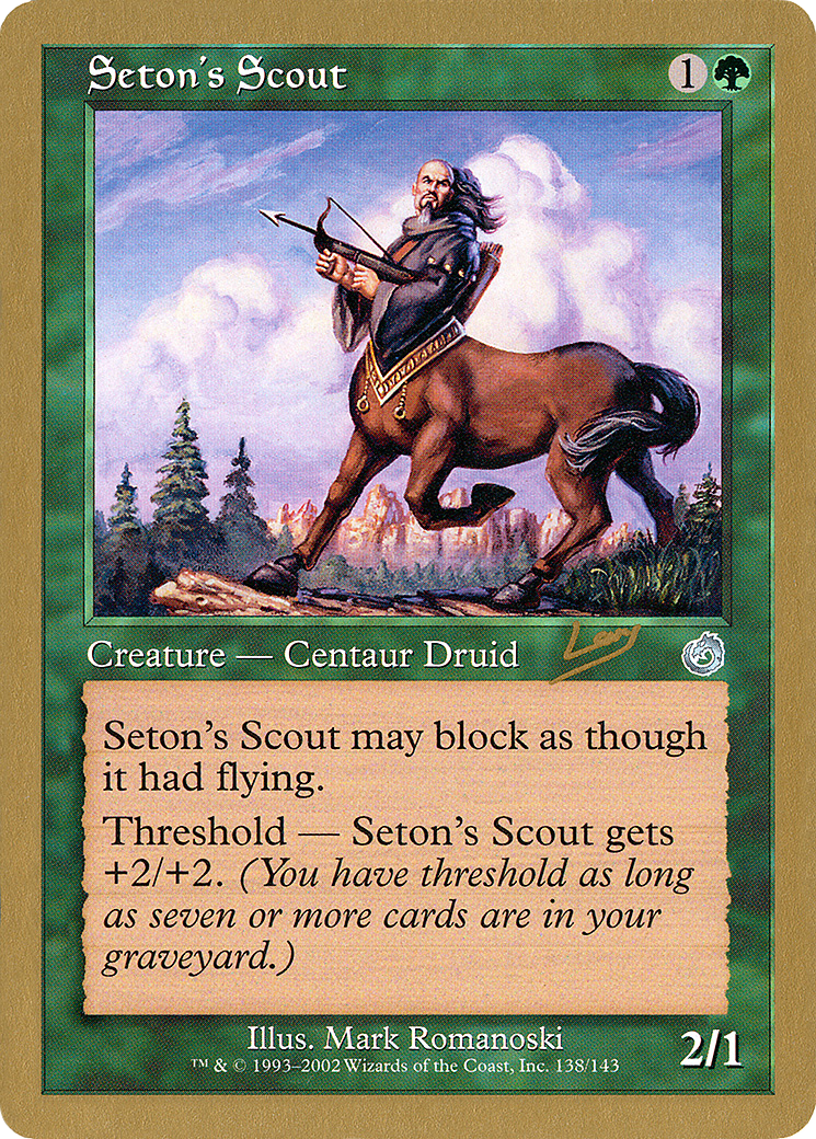 Seton's Scout (WC02-RL138) - World Championship Decks 2002