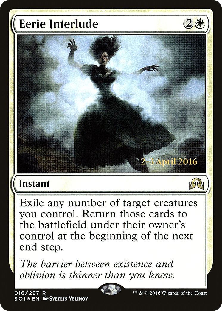 Eerie Interlude (PSOI-16S) - Shadows over Innistrad Promos Foil