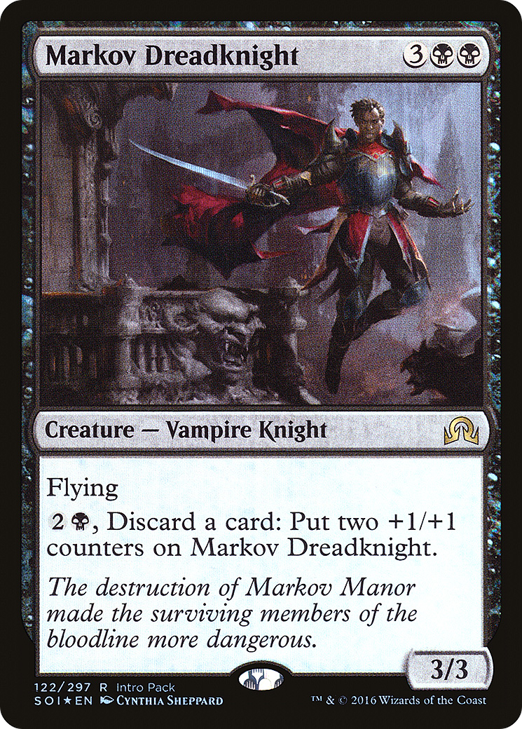 Markov Dreadknight (PSOI-122) - Shadows over Innistrad Promos Foil