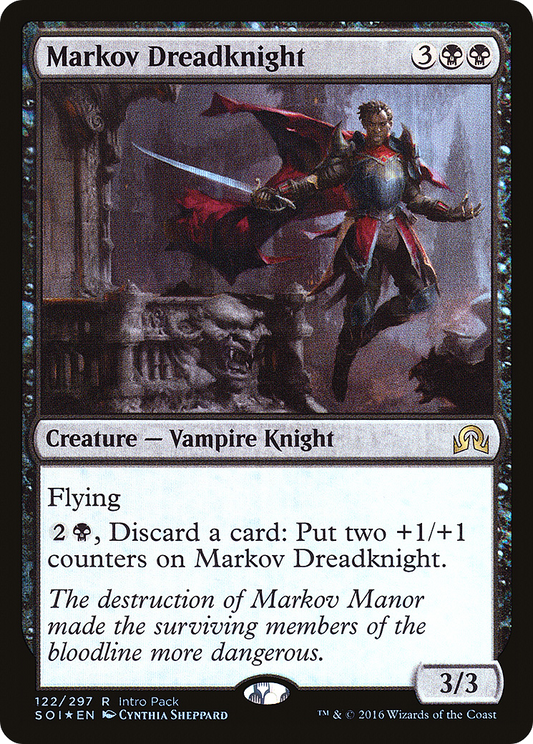 Markov Dreadknight (PSOI-122) - Shadows over Innistrad Promos Foil