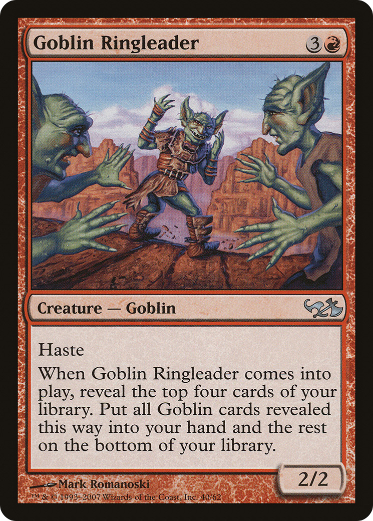 Goblin Ringleader (DD1-040) - Duel Decks: Elves vs. Goblins
