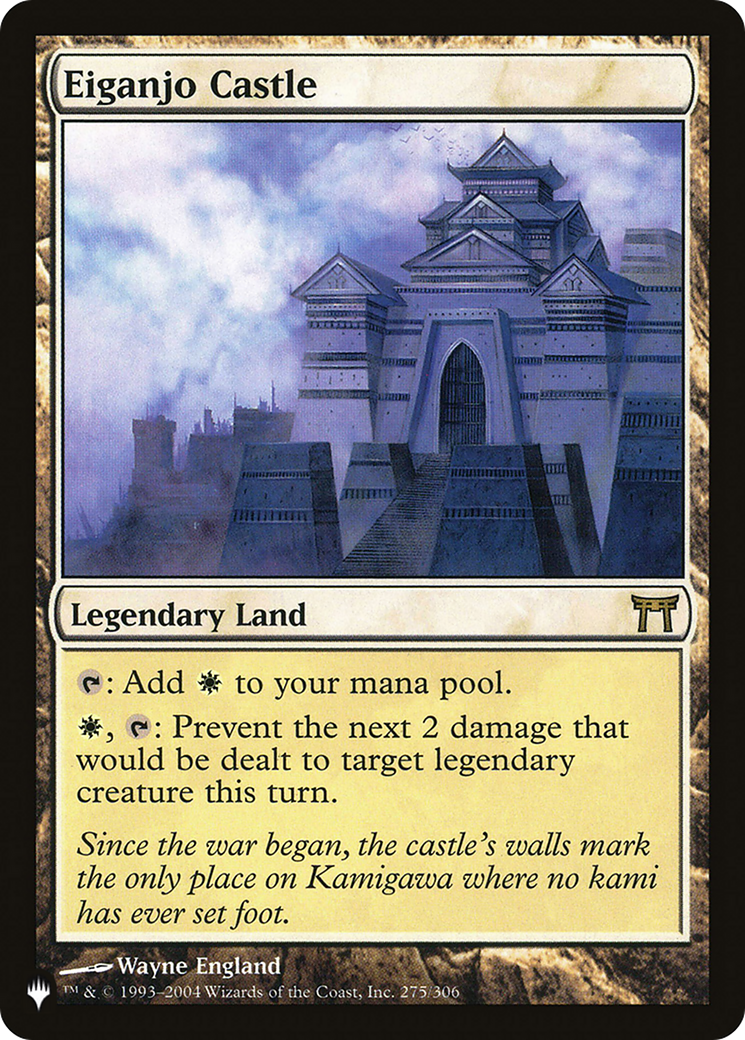 Eiganjo Castle (PLIST-501) - The List