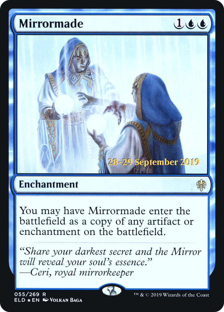Mirrormade (PELD-55S) - Throne of Eldraine Promos Foil