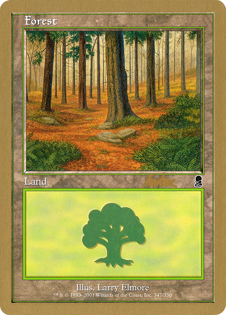 Forest (WC02-BK347) - World Championship Decks 2002