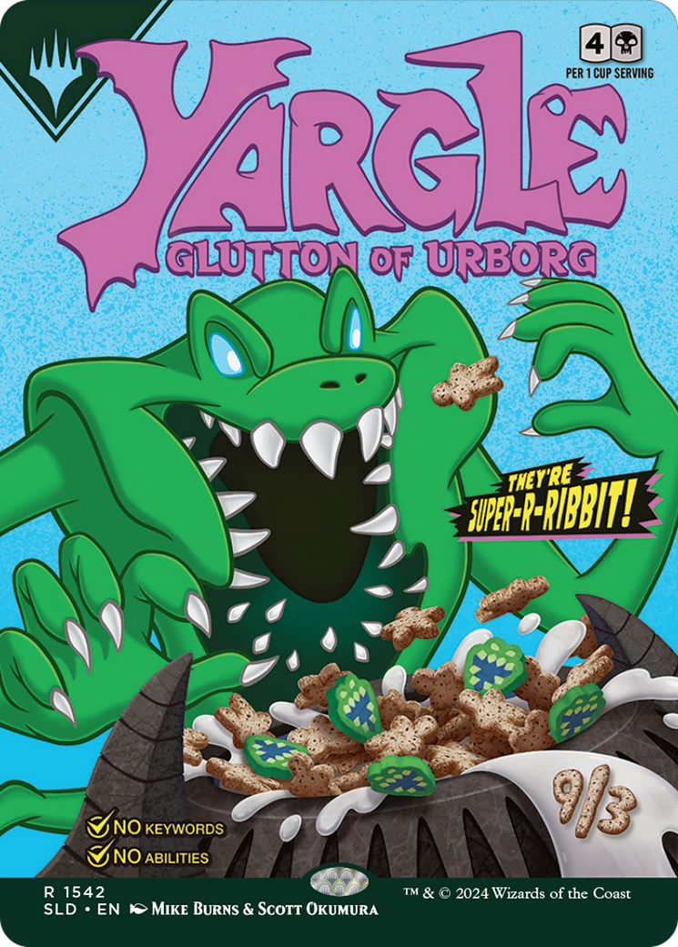 Yargle, Glutton of Urborg // Yargle, Glutton of Urborg (SLD-1542) - Secret Lair Drop - Premium MTG Single from Wizards of the Coast - Just $1.66! Shop now at Game Crave Tournament Store