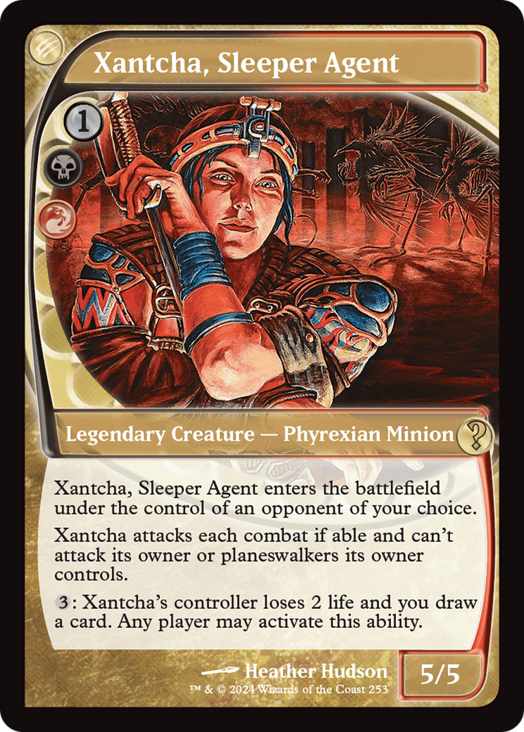 Xantcha, Sleeper Agent (MB2-253) - Mystery Booster 2 Foil - Premium MTG Single from Wizards of the Coast - Just $45.42! Shop now at Game Crave Tournament Store