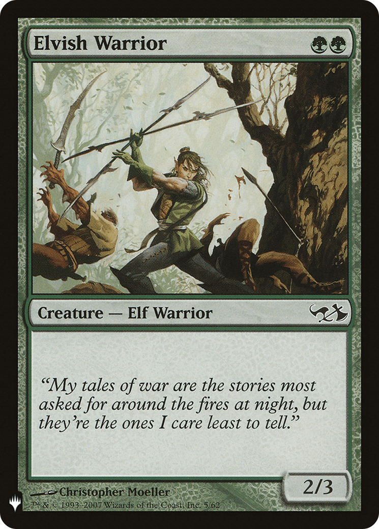 Elvish Warrior (MB1-1196) - Mystery Booster