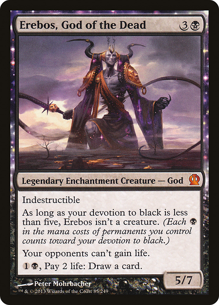 Erebos, God of the Dead (THS-085) - Theros: (nyxtouched)