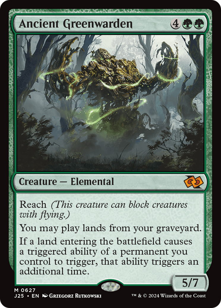 Ancient Greenwarden (J25-627) - Foundations Jumpstart - Premium MTG Single from Wizards of the Coast - Just $6.21! Shop now at Game Crave Tournament Store
