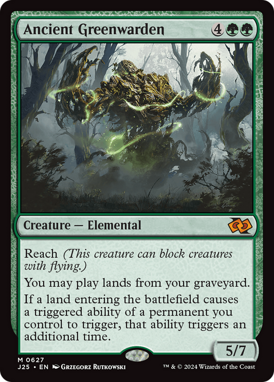 Ancient Greenwarden (J25-627) - Foundations Jumpstart - Premium MTG Single from Wizards of the Coast - Just $6.21! Shop now at Game Crave Tournament Store