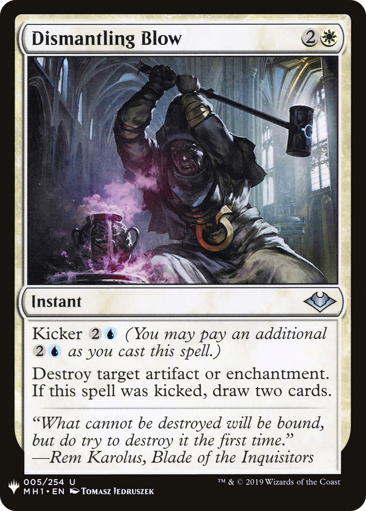 Dismantling Blow (MB1-078) - Mystery Booster