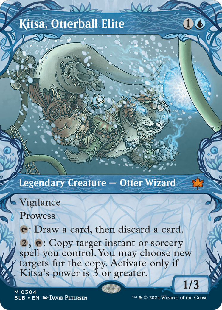 Kitsa, Otterball Elite (BLB-304) - Bloomburrow - Premium MTG Single from Wizards of the Coast - Just $6.98! Shop now at Game Crave Tournament Store