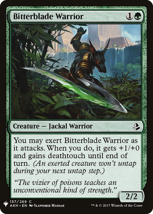 Bitterblade Warrior (MB1-1139) - Mystery Booster
