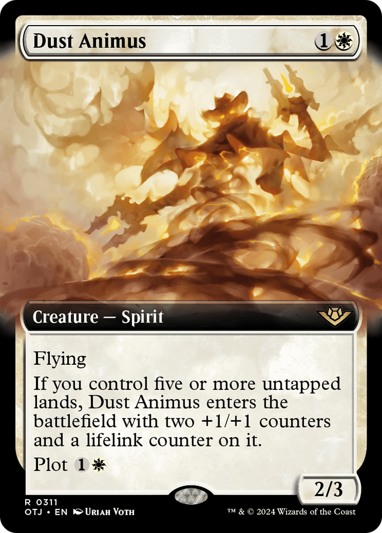 Dust Animus (OTJ-311) - Outlaws of Thunder Junction: (Extended Art) Foil - Premium MTG Single from Wizards of the Coast - Just $0.53! Shop now at Game Crave Tournament Store