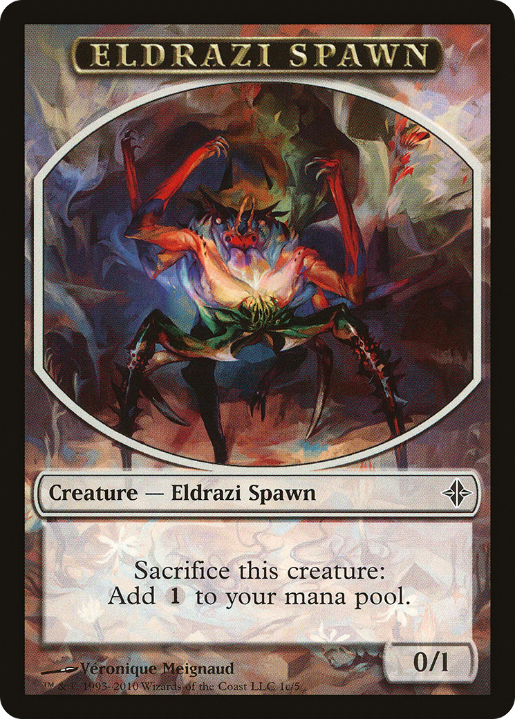 Eldrazi Spawn (TROE-01C) - Rise of the Eldrazi Tokens