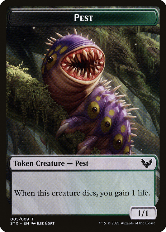 Pest (TSTX-005) - Strixhaven: School of Mages Tokens