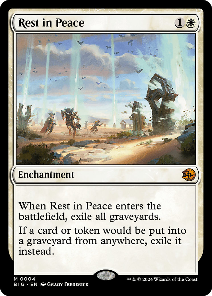Rest in Peace (BIG-004) - The Big Score Foil - Premium MTG Single from Wizards of the Coast - Just $0.79! Shop now at Game Crave Tournament Store