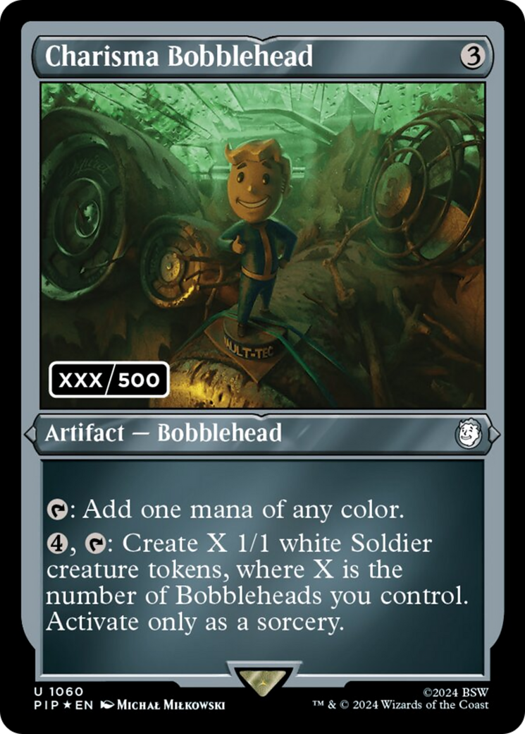 Charisma Bobblehead (PIP-1060) - Fallout - Premium MTG Single from Wizards of the Coast - Just $375.99! Shop now at Game Crave Tournament Store
