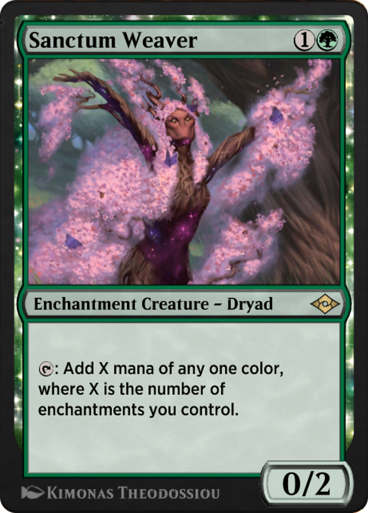 Sanctum Weaver (J21-627) - Jumpstart: Historic Horizons: (nyxtouched)