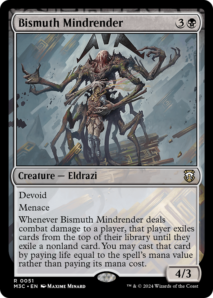 Bismuth Mindrender (M3C-051) - Modern Horizons 3 Commander - Premium MTG Single from Wizards of the Coast - Just $0.25! Shop now at Game Crave Tournament Store