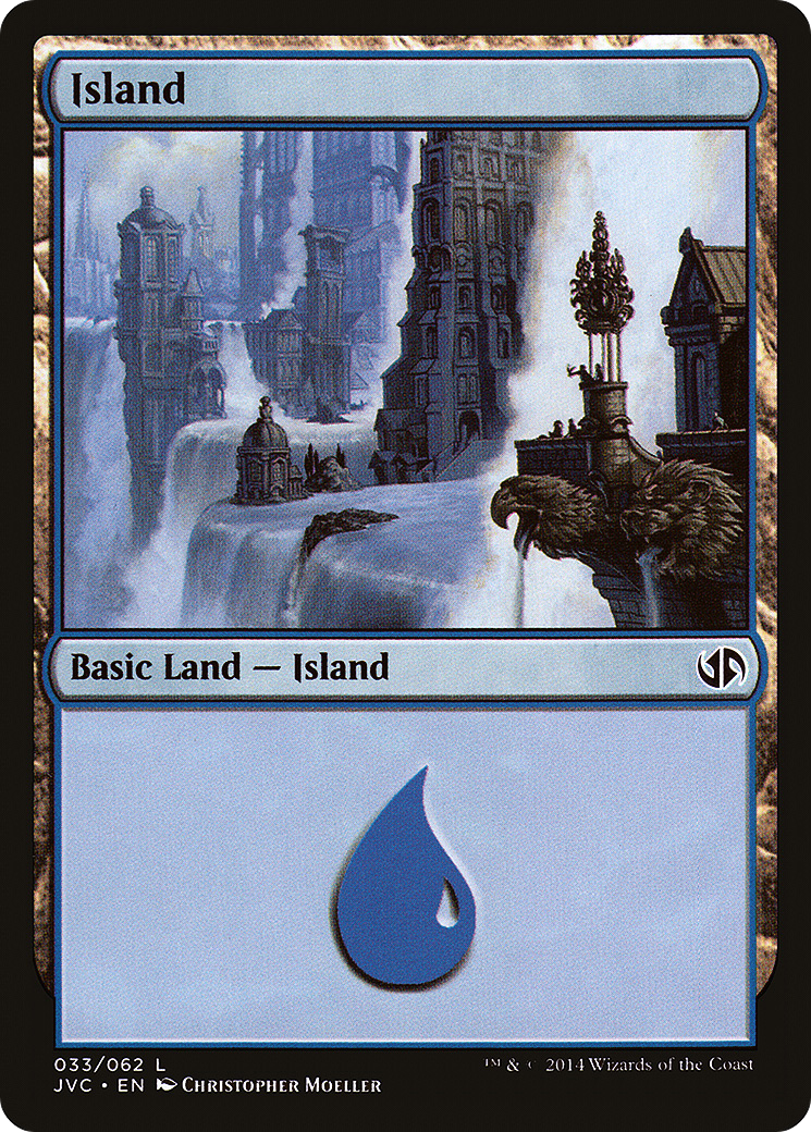 Island (JVC-033) - Duel Decks Anthology: Jace vs. Chandra