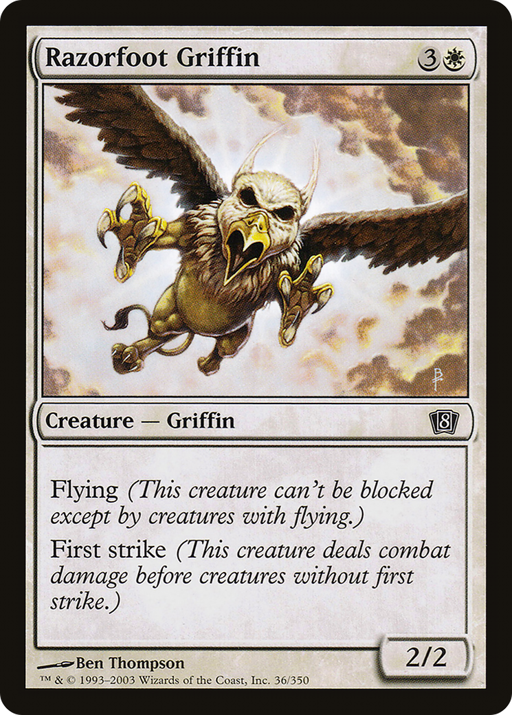 Razorfoot Griffin (8ED-36★) - 8th Edition